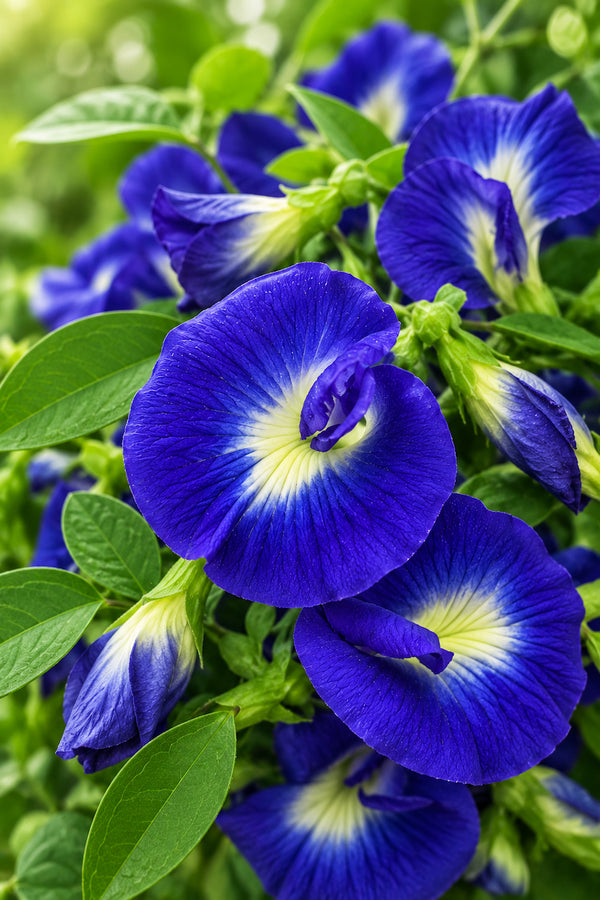 Blue Pea Flower